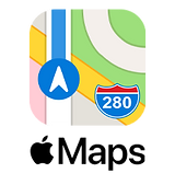 Ellipsoide sur Apple Maps